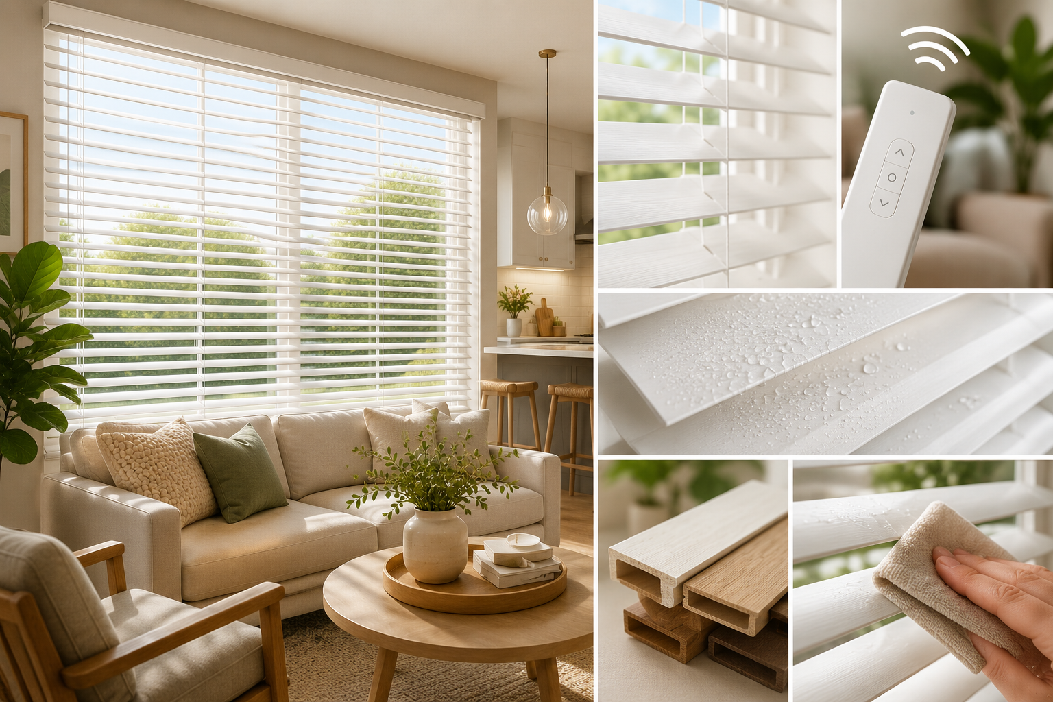 Faux Wood Blinds benefits.